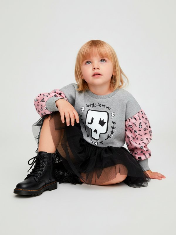 SUDADERA BABY "DENTRO DE MI" PAISLEY