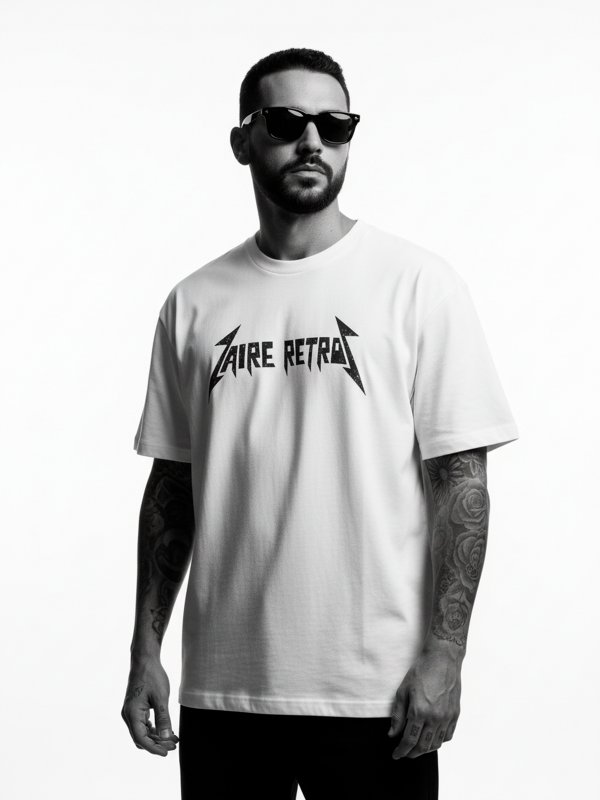 CAMI UNISEX "METAL" BLANCA