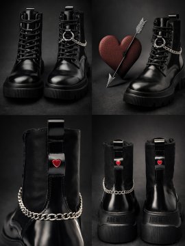 BOTAS DE PIEL "ATENEA"
