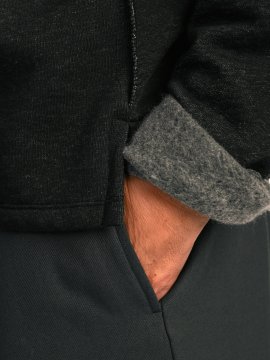 SUDADERA GRIS " MI SITIO FAVORITO"