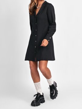 VESTIDO "ROCK & CHIC" NEGRO