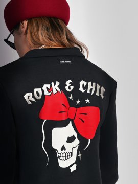VESTIDO "ROCK & CHIC" NEGRO