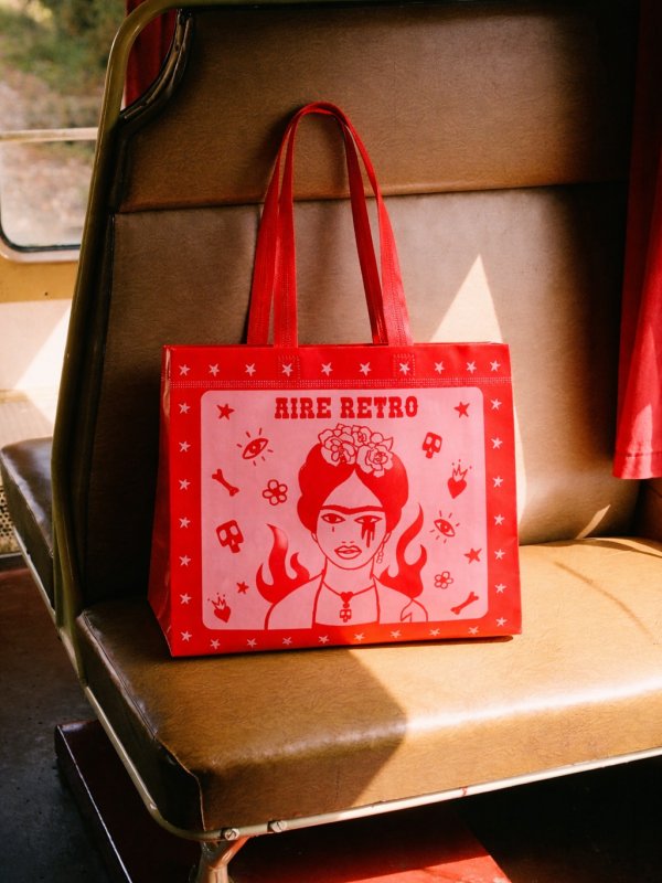 BOLSA GRANDE "FRIDA" ROSA