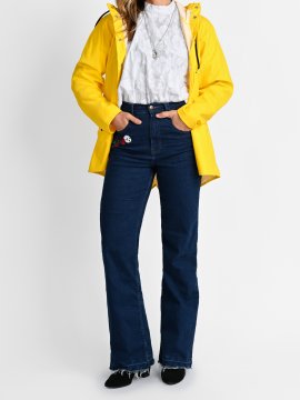 CHUBASQUERO "FOREVER" AMARILLO CORTO