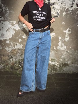 CAMISETA "TRANQUILA" NEGRA