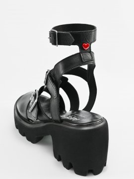 SANDALIAS "LOLA" NEGRAS