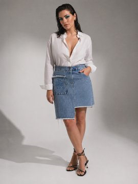 FALDA DENIM "EQUIVOCARSE"