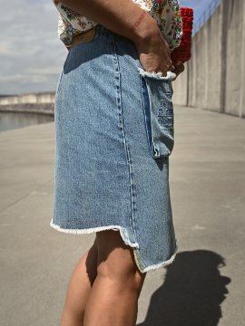 FALDA DENIM "EQUIVOCARSE"