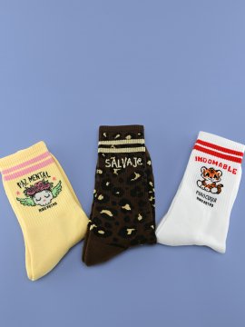 CALCETINES ''SALVAJE" PRINT