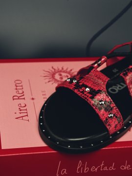 SANDALIAS "EROS" PITÓN