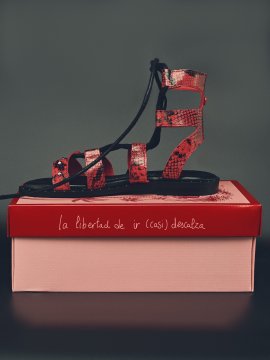 SANDALIAS "EROS" PITÓN