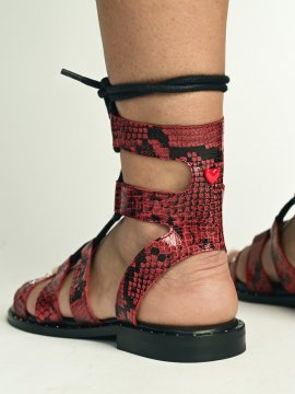 SANDALIAS "EROS" PITÓN