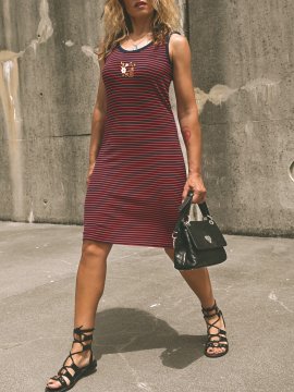VESTIDO CANALÉ "CALAVERAS & FLORES"
