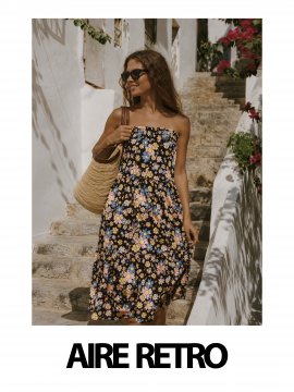 VESTIDO/FALDA "FLOWER POWER"