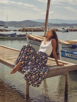 VESTIDO/FALDA "FLOWER POWER"