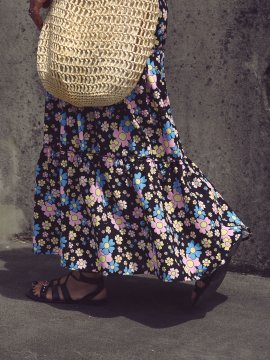 VESTIDO/FALDA "FLOWER POWER"