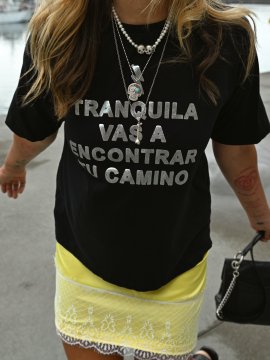 FALDA BLONDA "JANE" AMARILLA