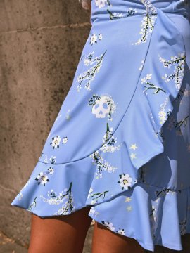 VESTIDO AZUL "MAGNOLIA"