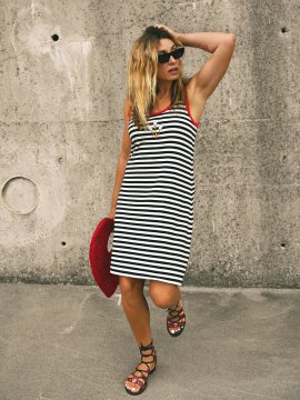 VESTIDO CANALÉ "ANCLA ROCK" NAVY