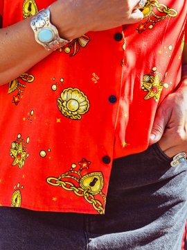 CAMISA ROJA "TESOROS"