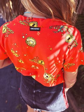 CAMISA ROJA "TESOROS"