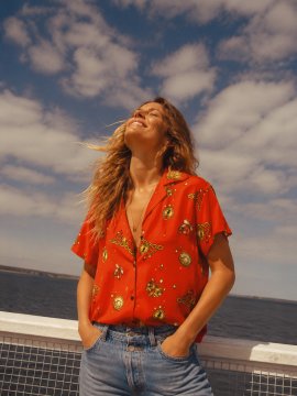 CAMISA ROJA "TESOROS"
