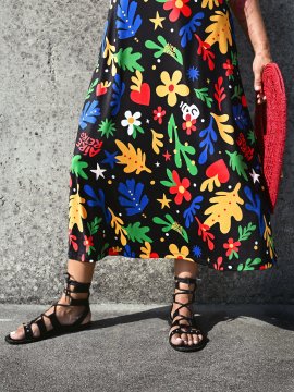 VESTIDO LARGO "MATISSE"